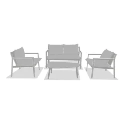 Salon de jardin FLOVIA Argile