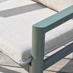 Salon de jardin FLOVIA Vert laurier