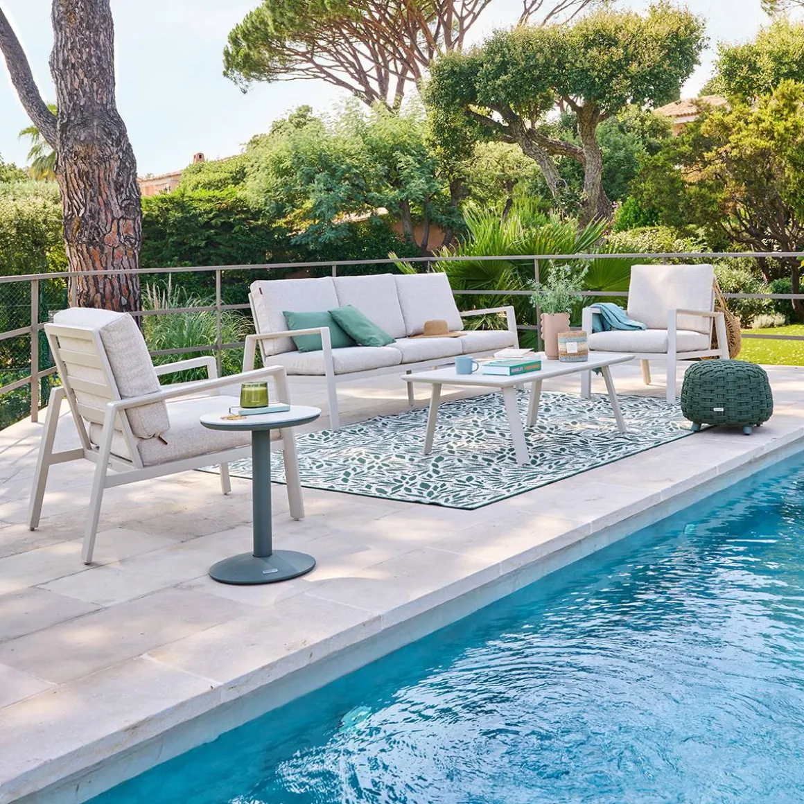 Salon de jardin LUZANE Argile