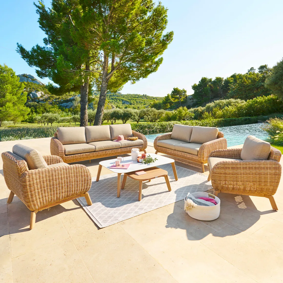 Salon de jardin MANISSA Honey