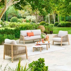 Salon de jardin NELORA Beige