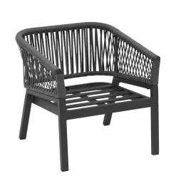 Salon de jardin ORIENGO Anthracite & Graphite