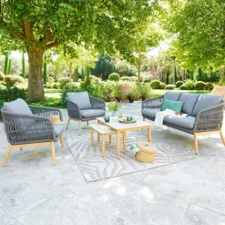 Salon de jardin ORISSA Gris