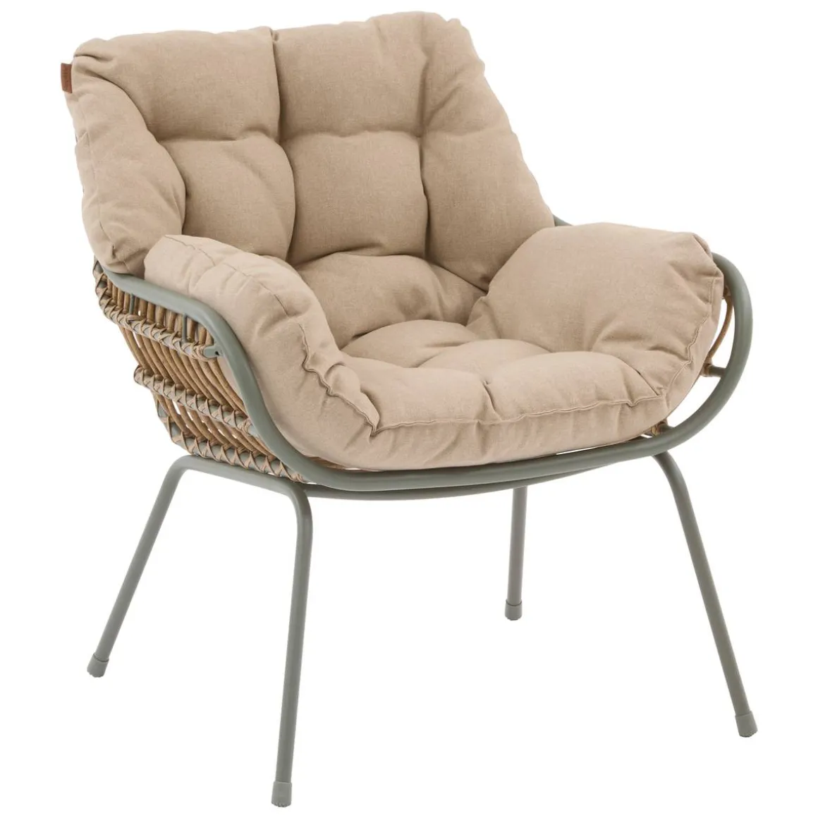 Salon de jardin PAOPAO Beige / Vert laurier