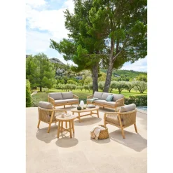 Salon de jardin PAPOUASIE Acacia