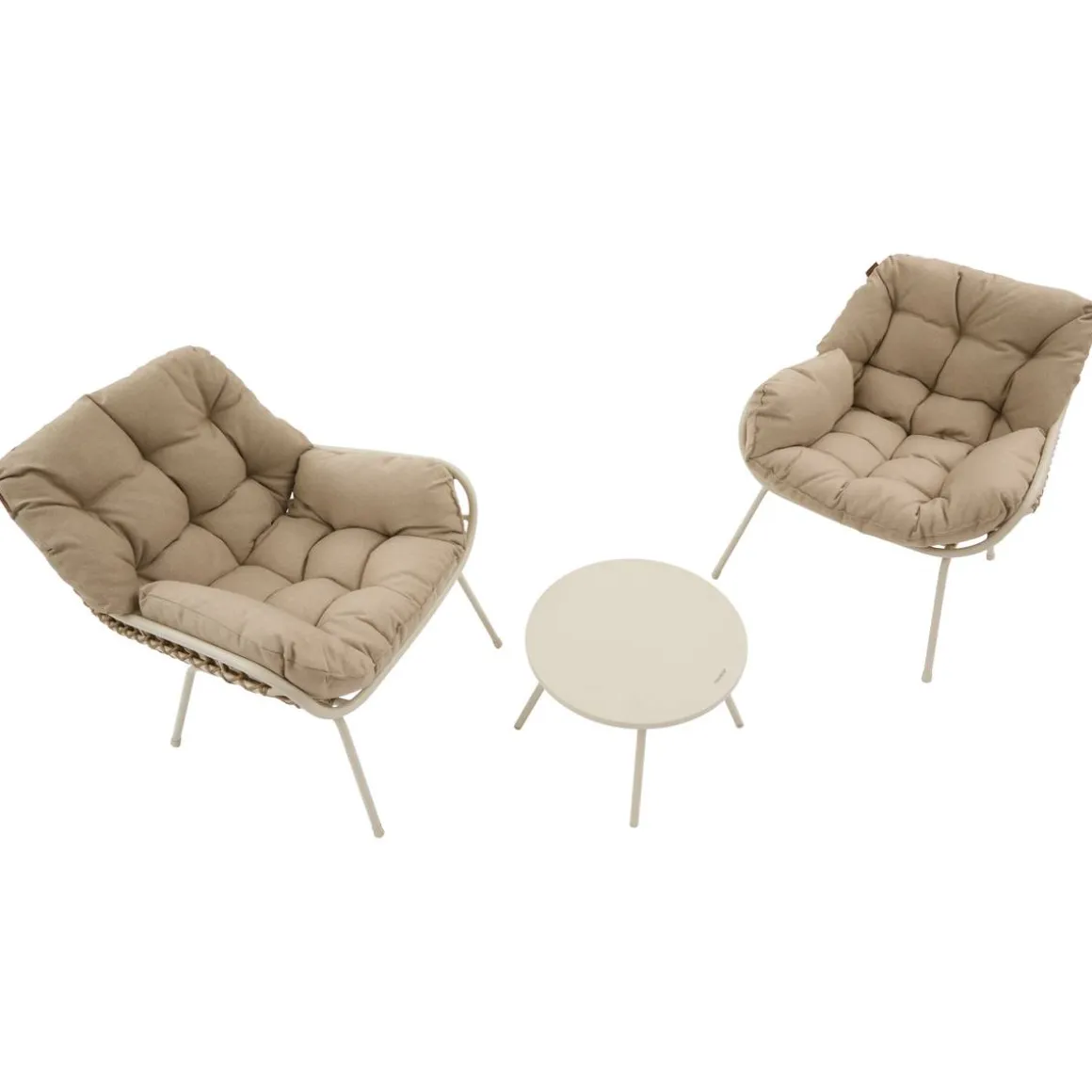 Salon duo PAOPAO Beige / Argile