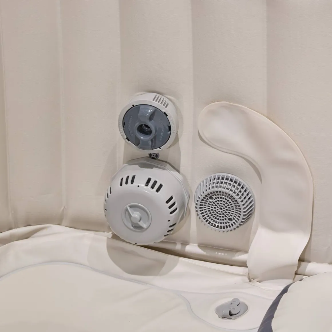 Spa gonflable connecté COMFY Gris