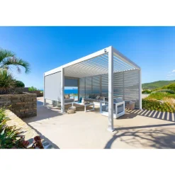 Store EVORA Gris clair & Blanc