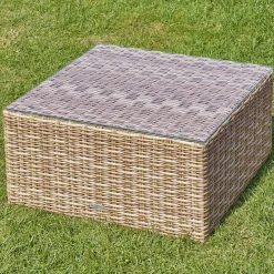Table basse de jardin carrée MOORÉA Savana