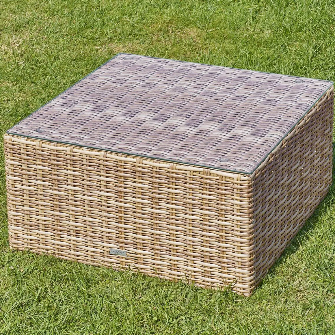 Table basse de jardin carrée MOORÉA Savana