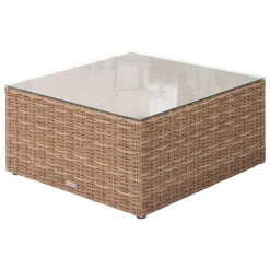 Table basse de jardin carrée MOORÉA Savana