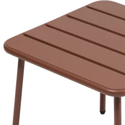 Table basse de jardin carrée PHUKET Acajou