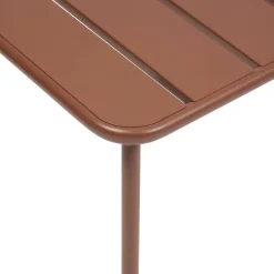 Table basse de jardin carrée PHUKET Acajou