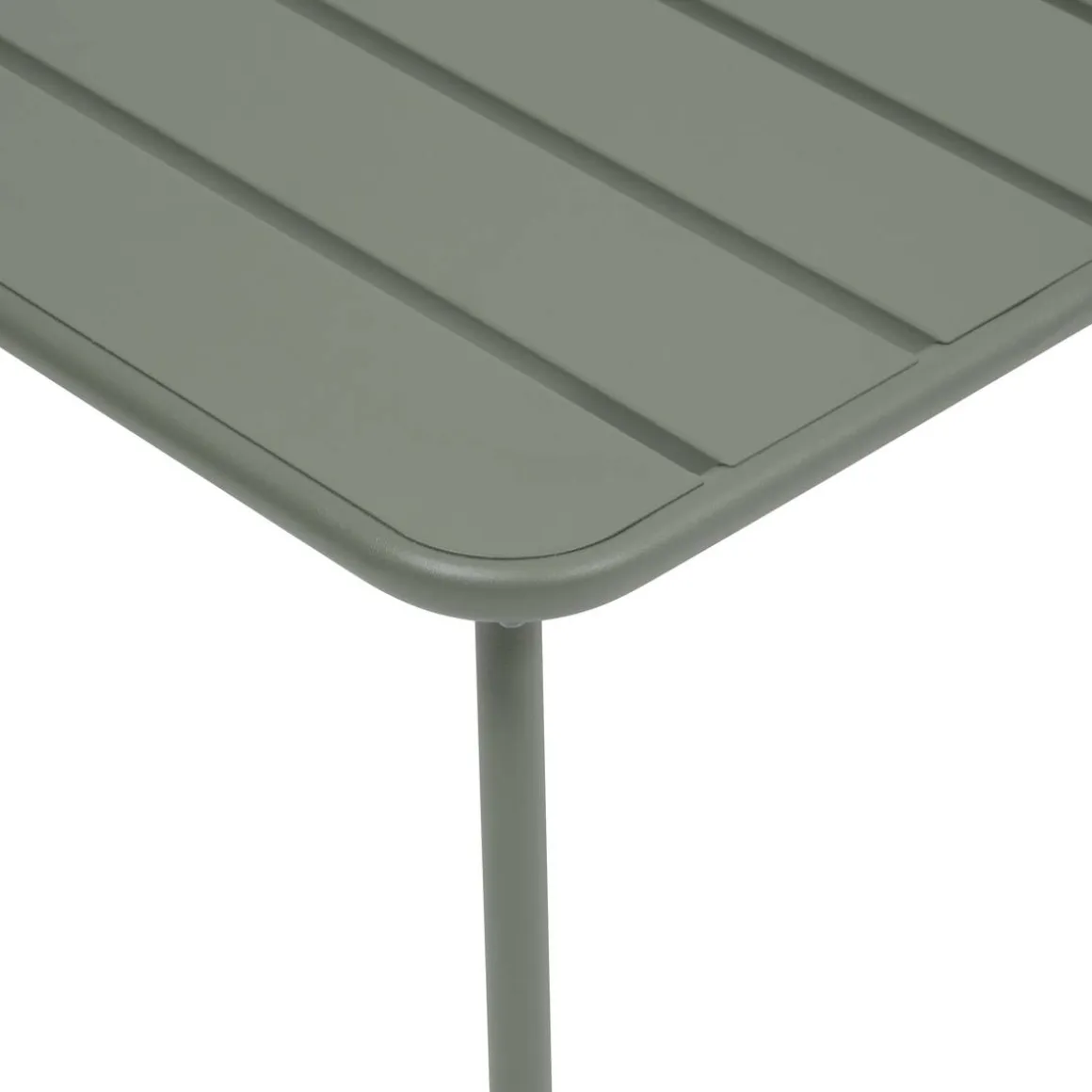 Table basse de jardin carrée PHUKET Vert laurier