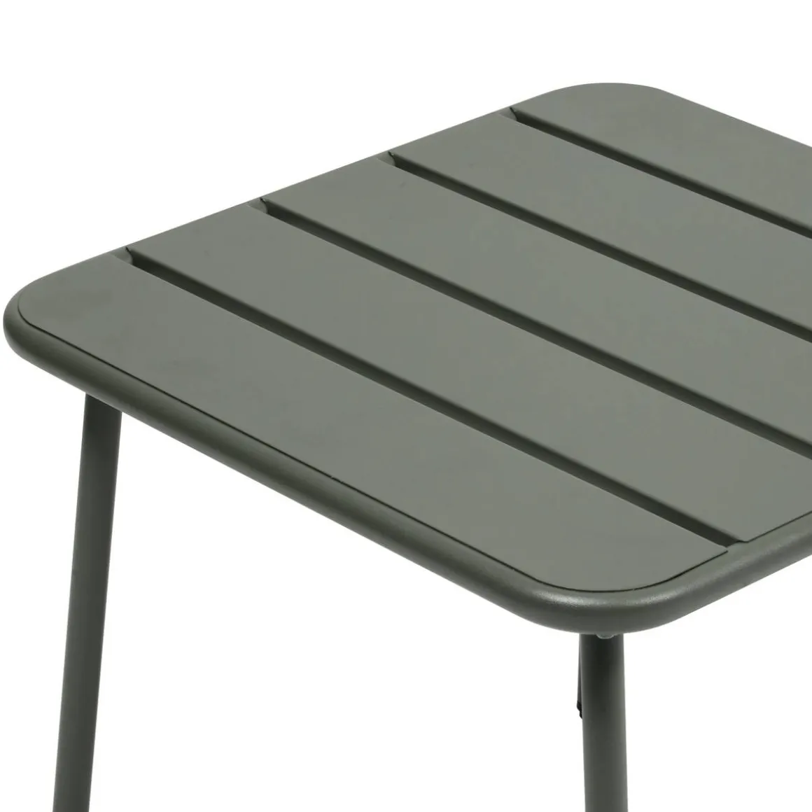 Table basse de jardin carrée PHUKET Vert laurier
