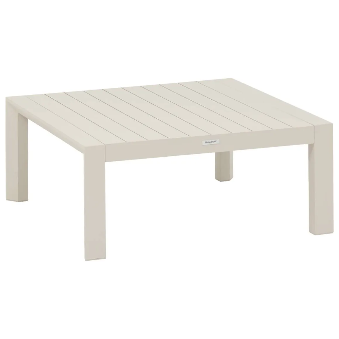 Table basse de jardin carrée ÉVASION Argile