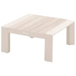 Table basse de jardin carrée ÉVASION Argile & Lin