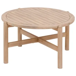 Table basse de jardin ronde DEONA Acacia