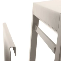 Table d'appoint de jardin carrée ALLURE Argile