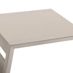 Table d'appoint de jardin carrée ALLURE Argile