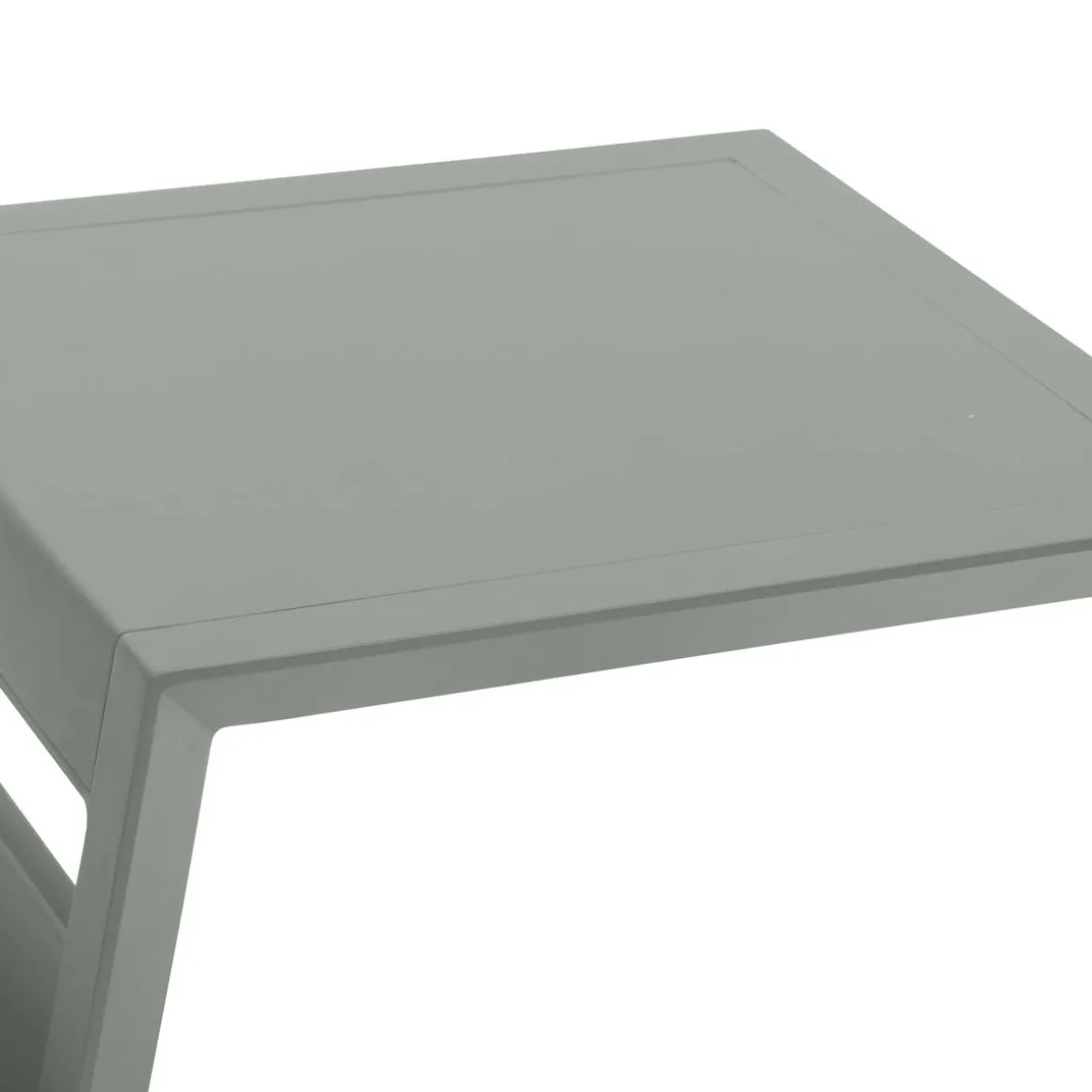 Table d'appoint de jardin carrée ALLURE Vert laurier