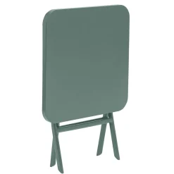 Table d'appoint de jardin carré GREENSBORO Vert olive