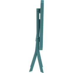 Table d'appoint de jardin pliante carrée GREENSBORO Vert opale
