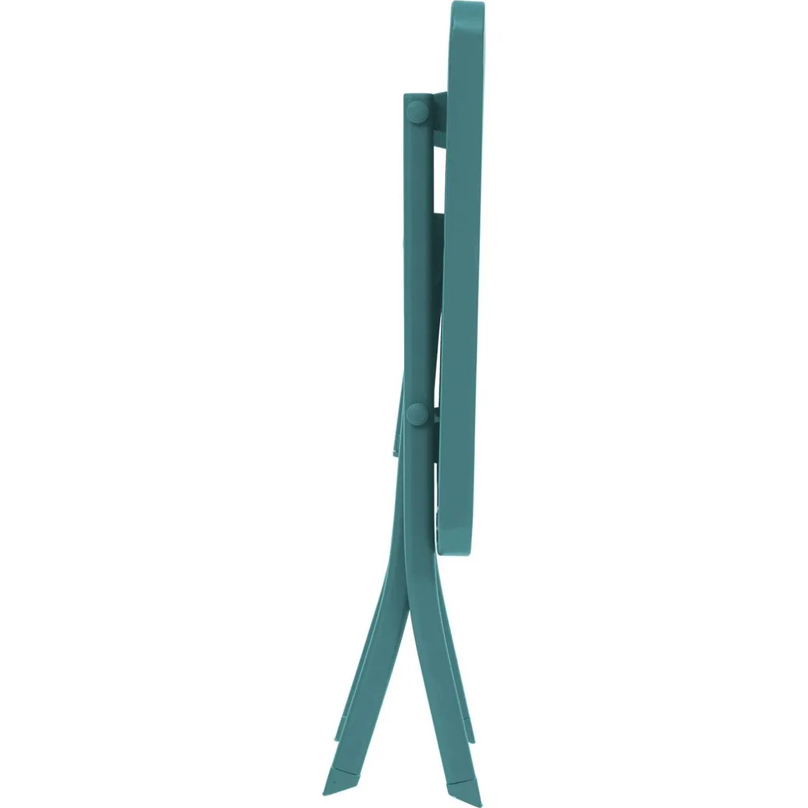 Table d'appoint de jardin pliante carrée GREENSBORO Vert opale