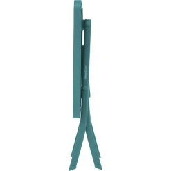 Table d'appoint de jardin pliante carrée GREENSBORO Vert opale