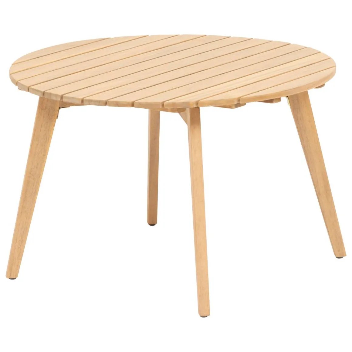 Table d'appoint de jardin ronde OLVINIA Acacia