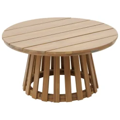 Table d'appoint de jardin ronde OSUNA Acacia