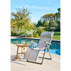 Table d'appoint de jardin ronde PAPOUASIE Acacia