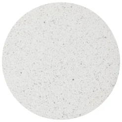 Table d'appoint de jardin ronde LEMINDO Eucalyptus