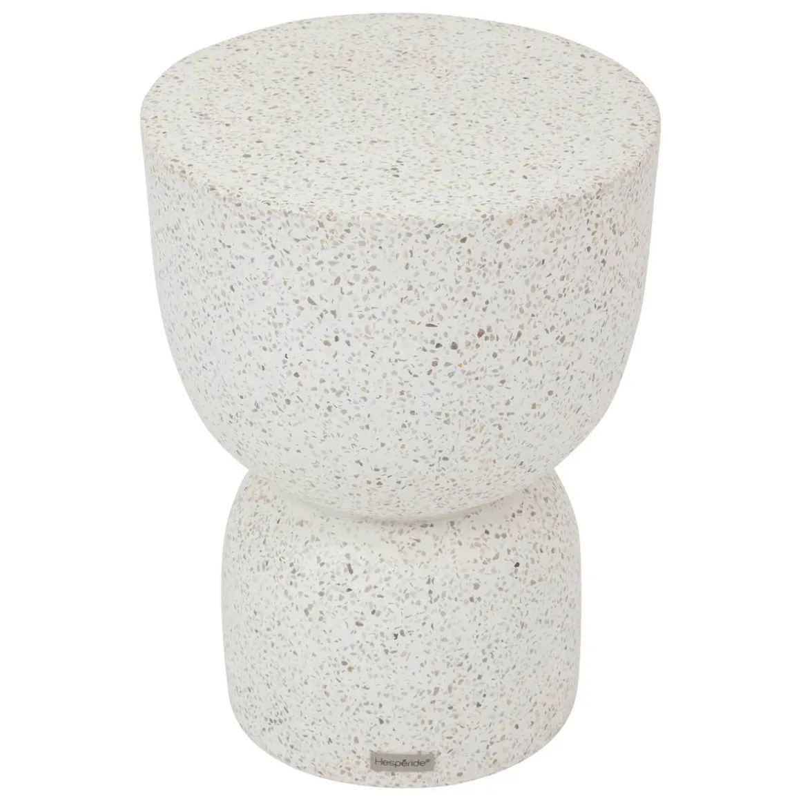 Table d'appoint de jardin ronde TIMANDRA Gris