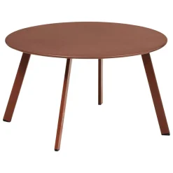 Table d'appoint de jardin ronde SAONA Acajou