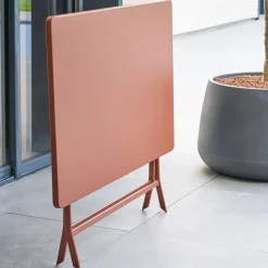 Table de balcon pliante GREENSBORO Acajou