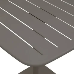 Table de jardin carrée ALEGORIA Café