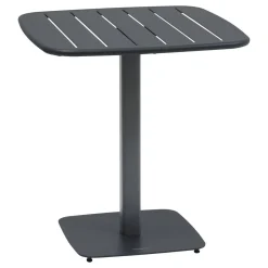 Table de jardin carrée ALEGORIA Graphite