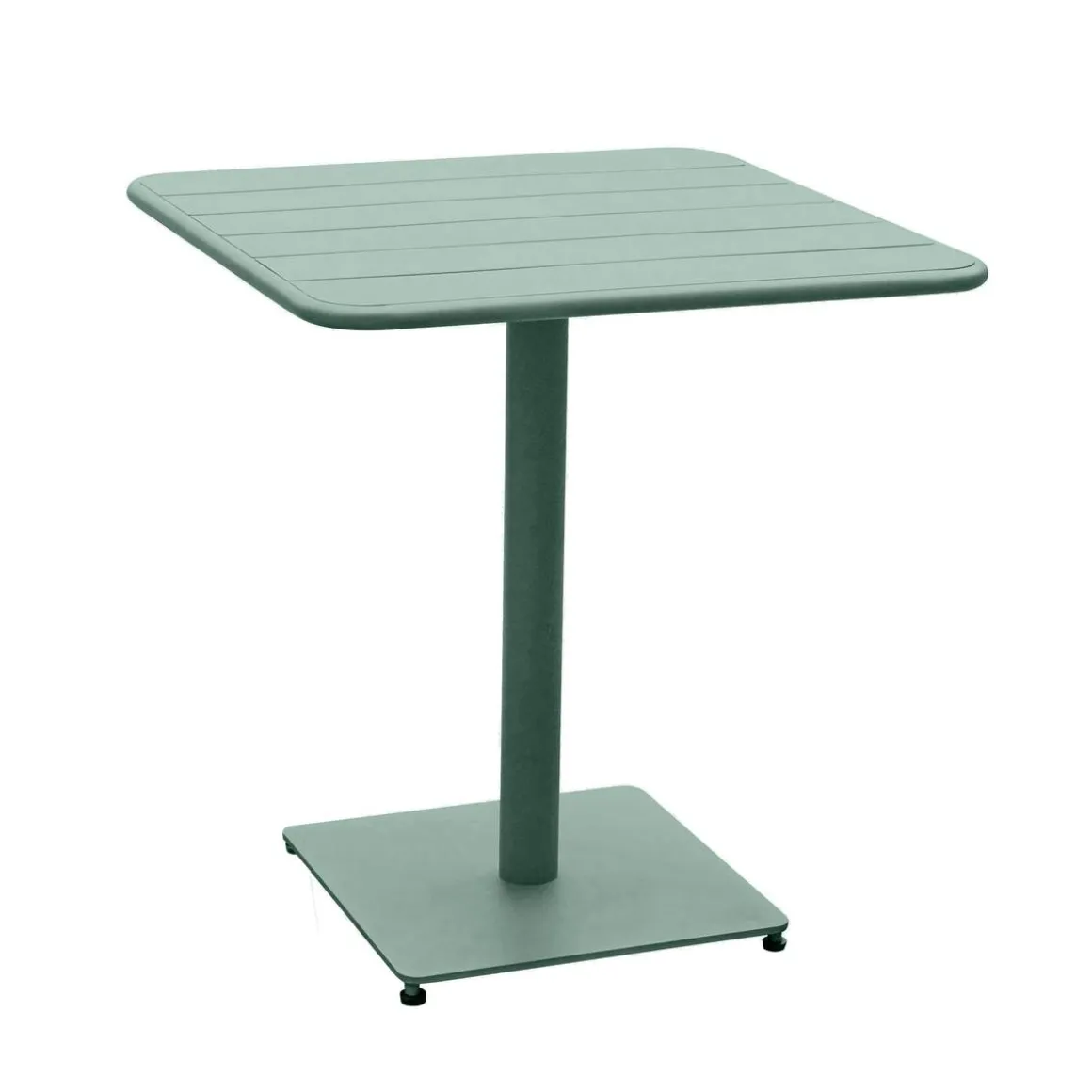 Table de jardin carrée PHUKET Vert olive