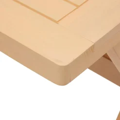 Table de jardin carrée XENIA Eucalyptus