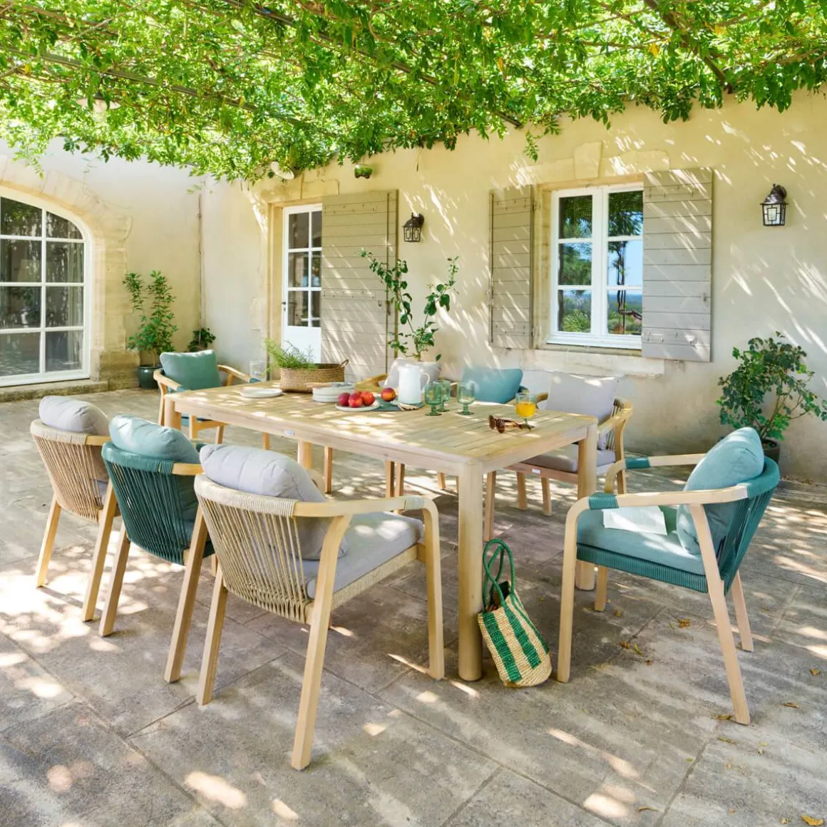 Table de jardin DEONA Acacia