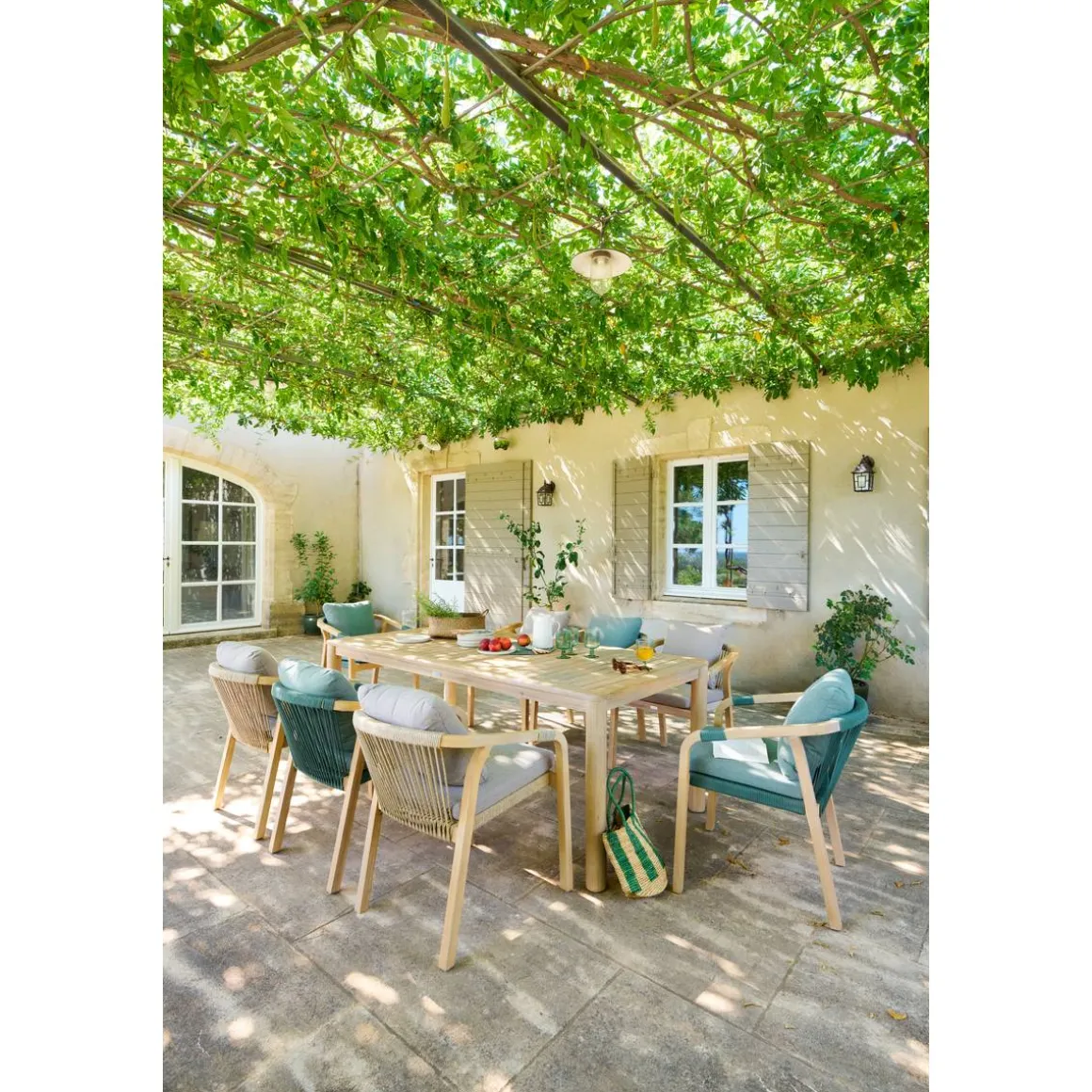 Table de jardin DEONA Acacia