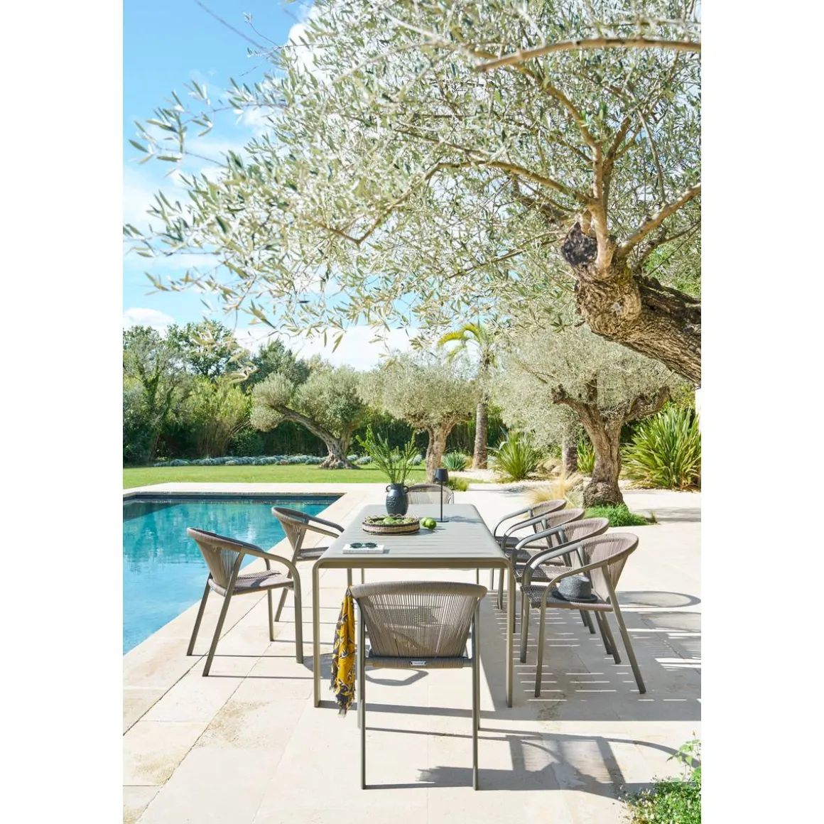 Table de jardin DOMILLY Café