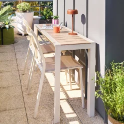 Table de jardin EVASION Beige Lin
