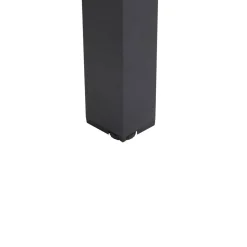 Table de jardin EVASION Effet bois Honey / Graphite