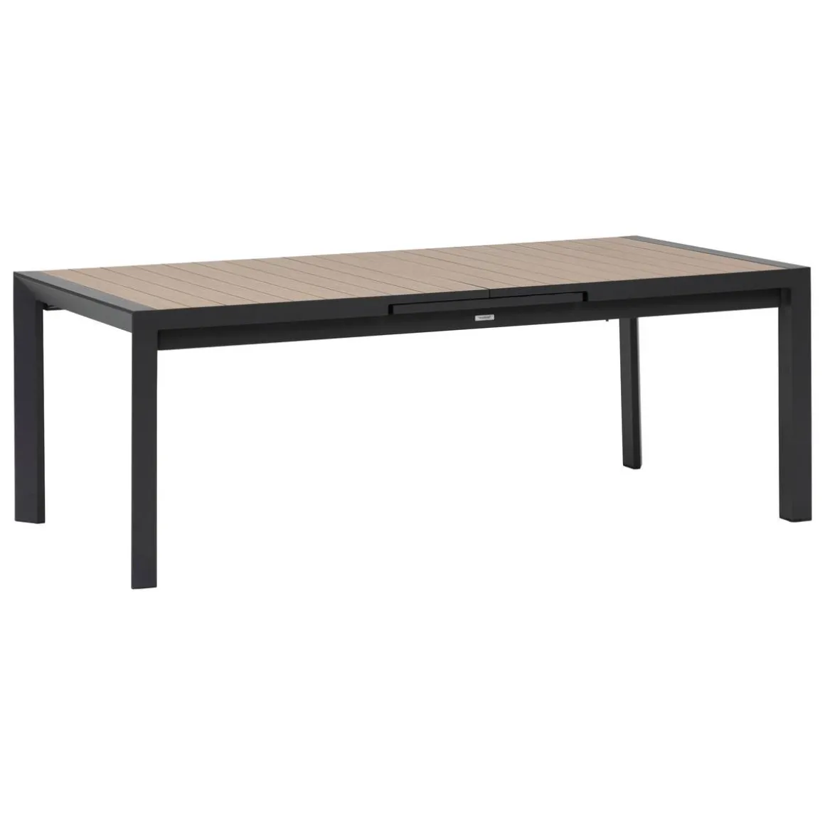 Table de jardin EVASION Effet bois Honey / Graphite