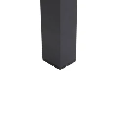 Table de jardin EVASION Effet bois Honey / Graphite
