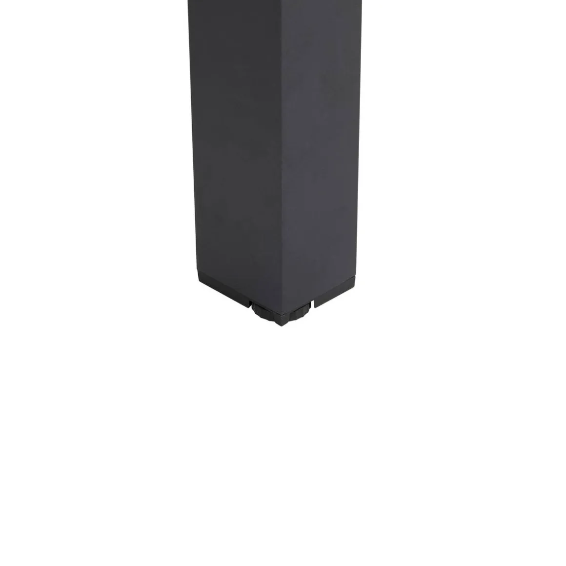 Table de jardin EVASION Effet bois Honey / Graphite