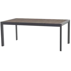 Table de jardin EVASION Seigle / Graphite