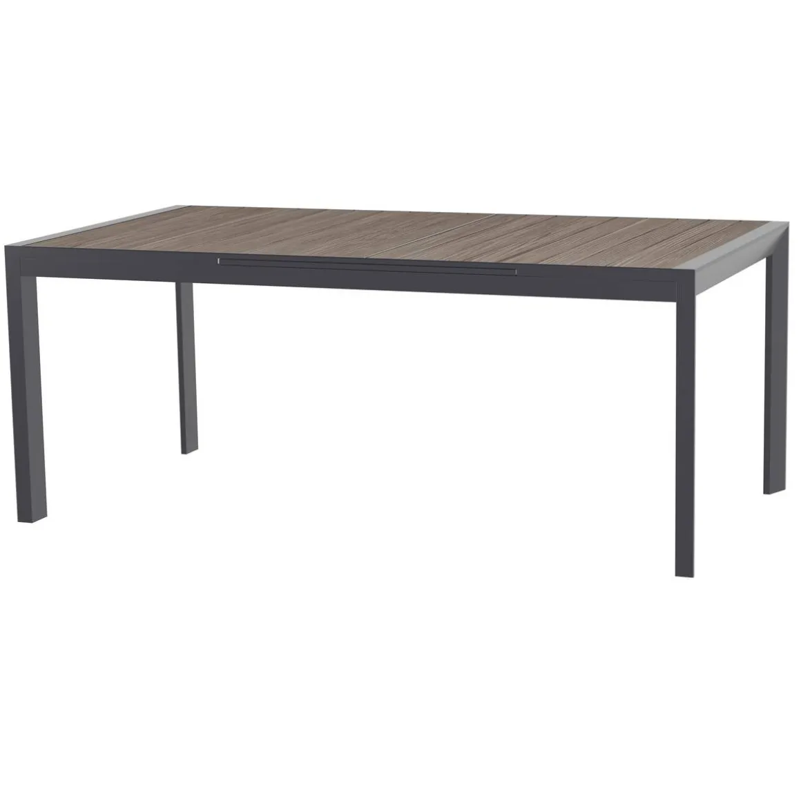Table de jardin EVASION Seigle / Graphite